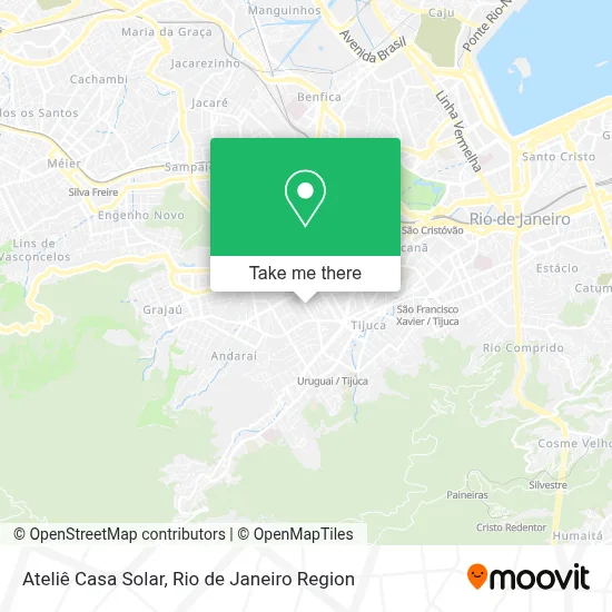 Ateliê Casa Solar map