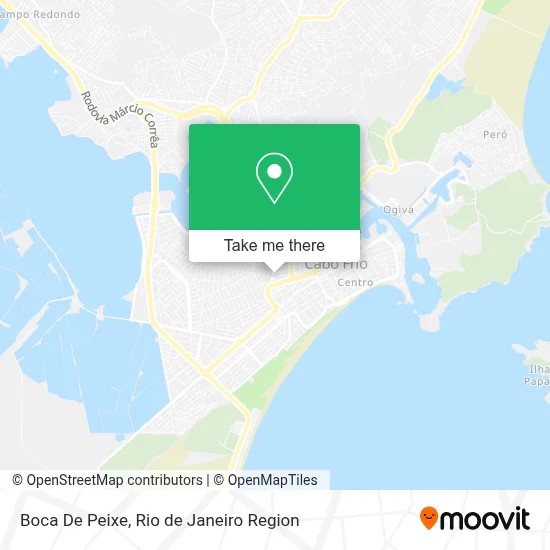 Boca De Peixe map
