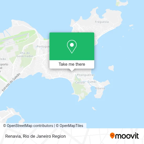 Renavia map