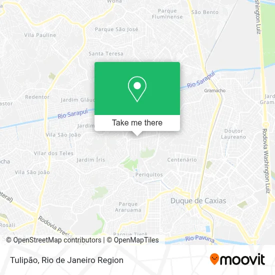 Tulipão map