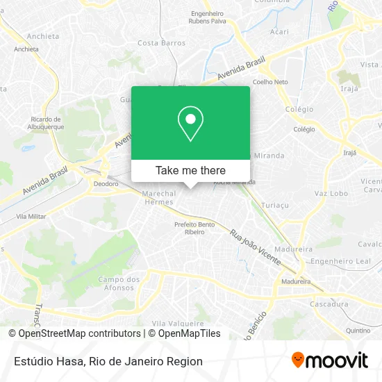 Estúdio Hasa map