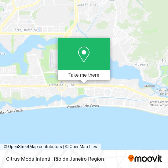 Citrus Moda Infantil map