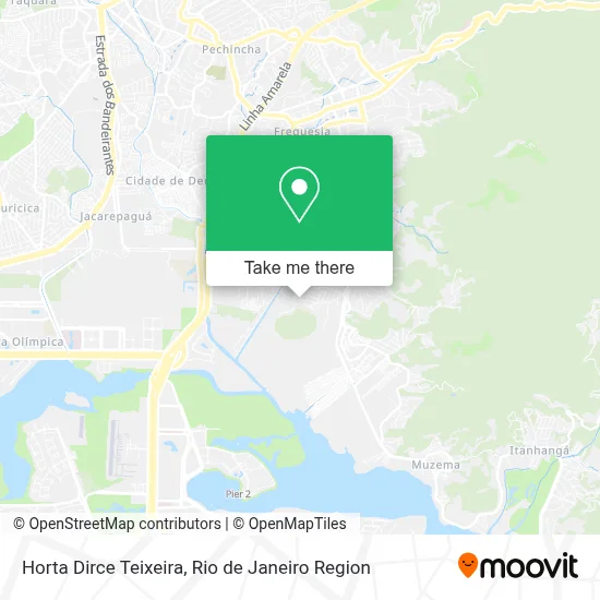 Horta Dirce Teixeira map