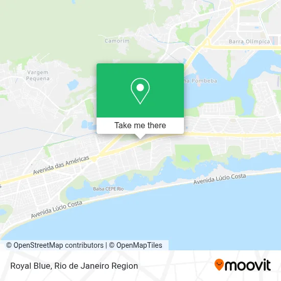 Royal Blue map