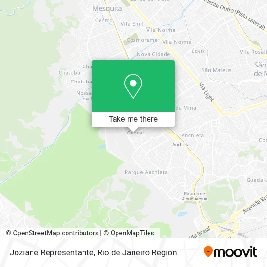 Joziane Representante map