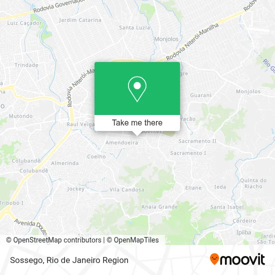 Sossego map
