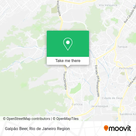 Galpão Beer map