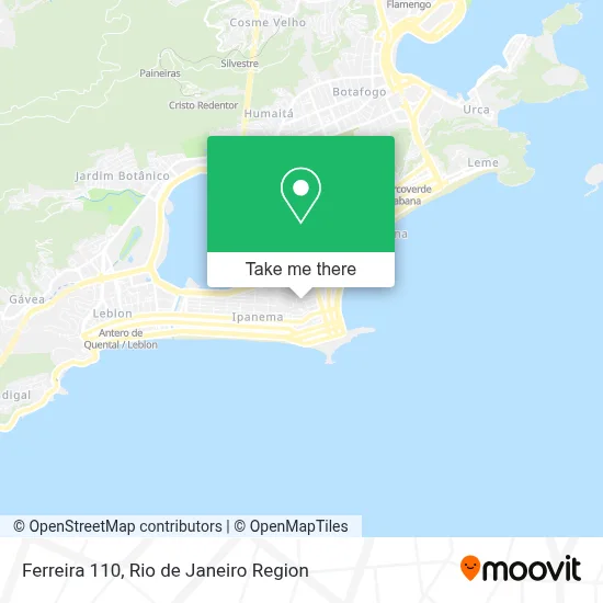 Ferreira 110 map