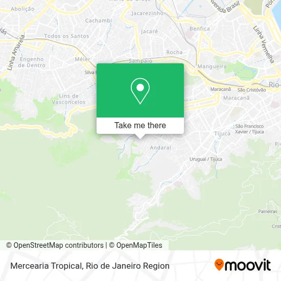 Mercearia Tropical map