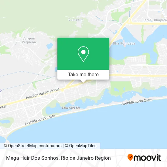 Mega Hair Dos Sonhos map