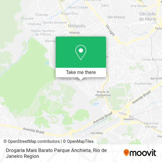 Drogaria Mais Barato Parque Anchieta map
