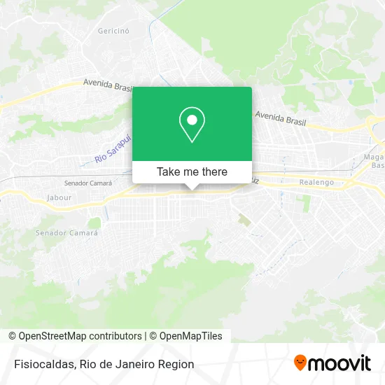 Fisiocaldas map