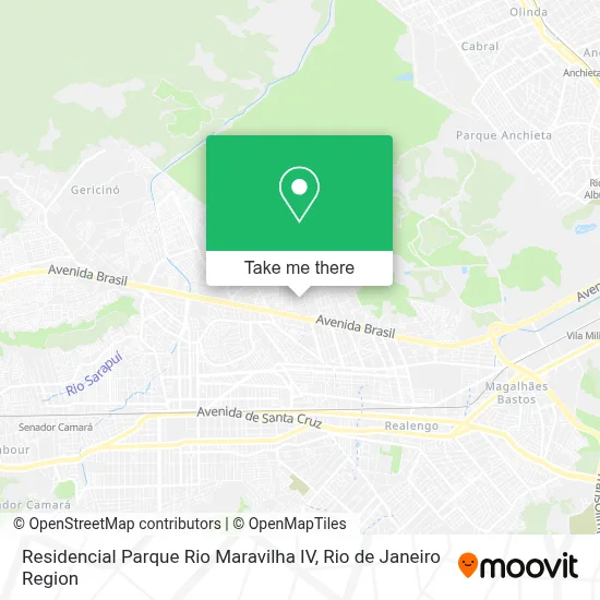 Residencial Parque Rio Maravilha IV map