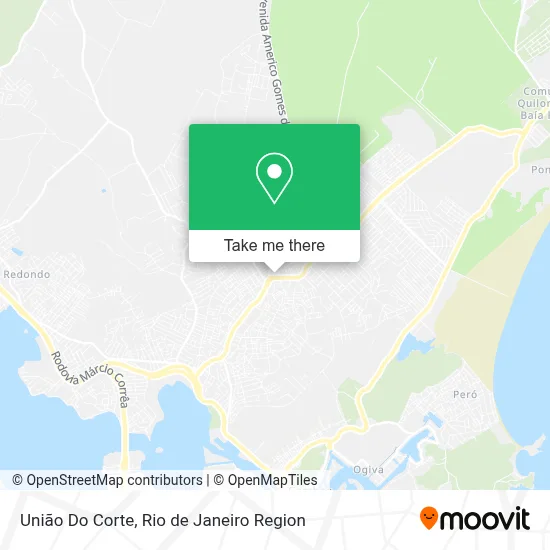 União Do Corte map