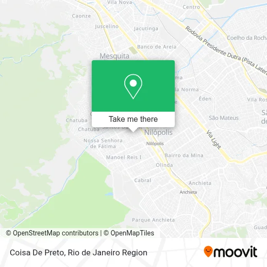 Coisa De Preto map