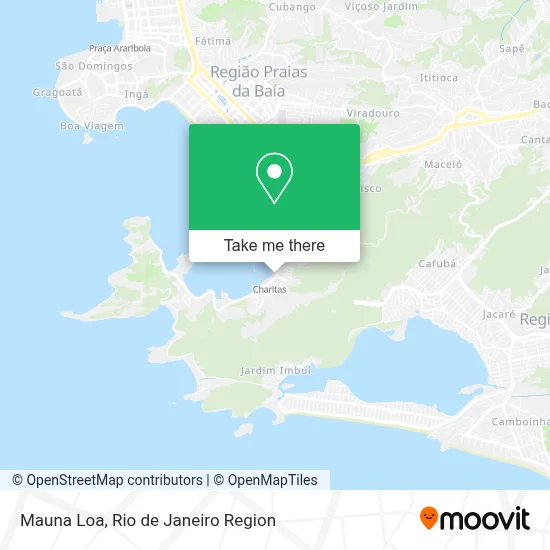 Mauna Loa map