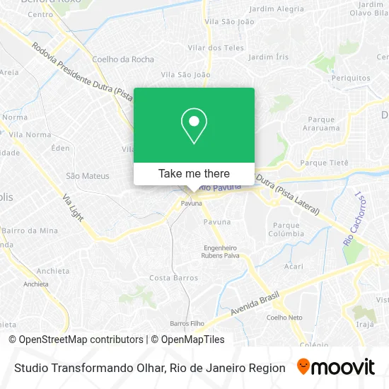 Studio Transformando Olhar map