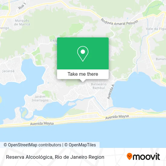 Reserva Alcoológica map
