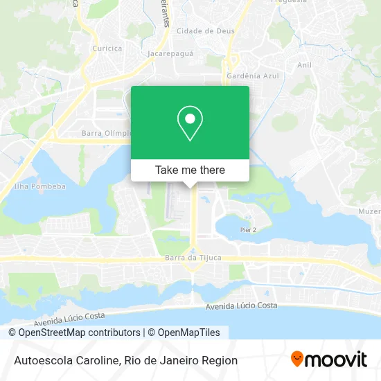 Autoescola Caroline map