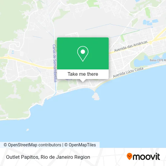Outlet Papitos map