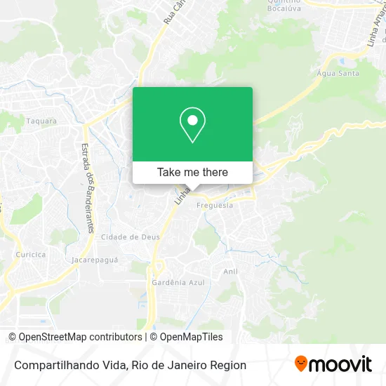Compartilhando Vida map