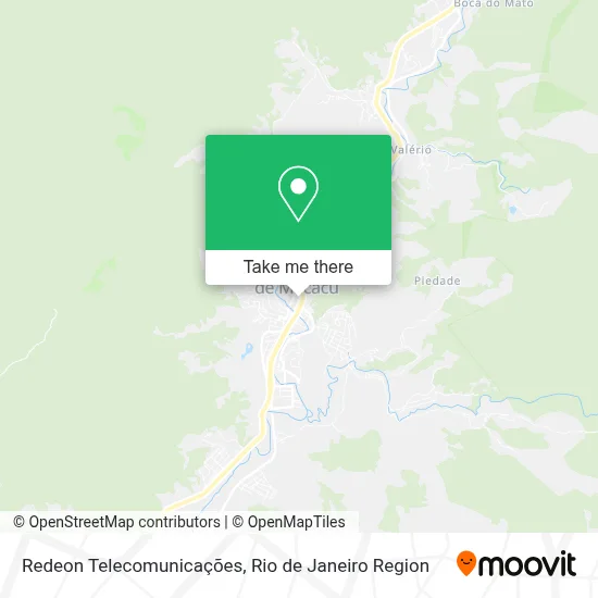 Redeon Telecomunicações map
