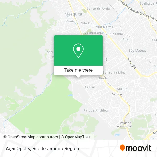 Açaí Opolis map