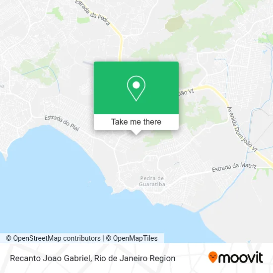 Recanto Joao Gabriel map
