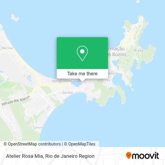 Atelier Rosa Mia map