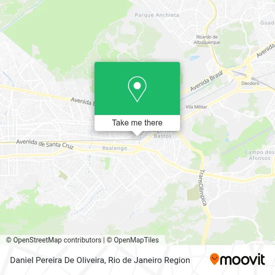 Daniel Pereira De Oliveira map