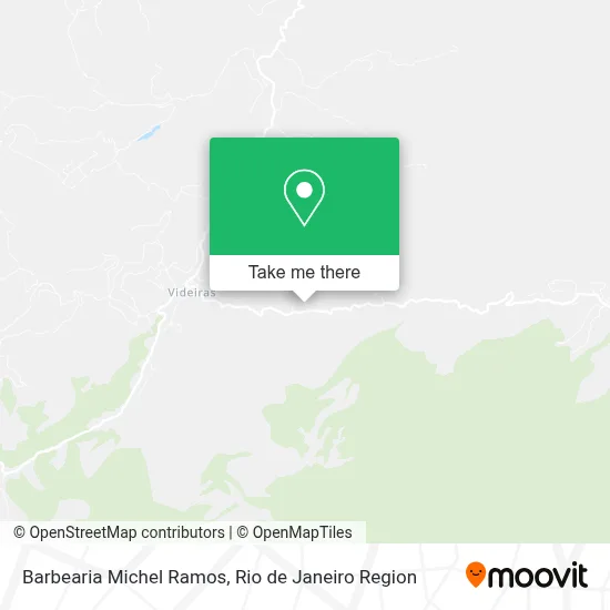 Barbearia Michel Ramos map