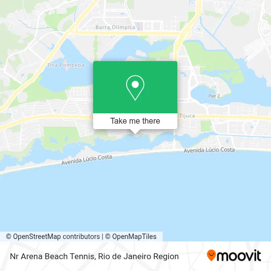 Nr Arena Beach Tennis map