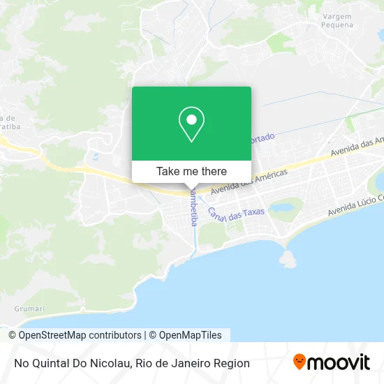 No Quintal Do Nicolau map