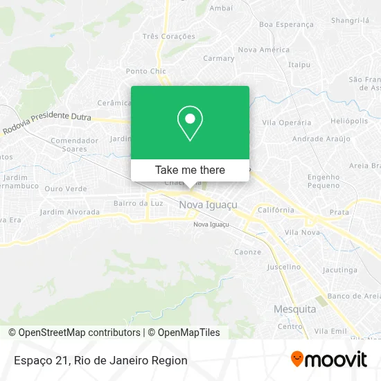 Espaço 21 map