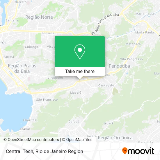 Central Tech map