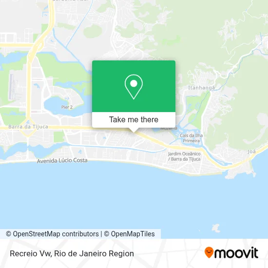 Recreio Vw map