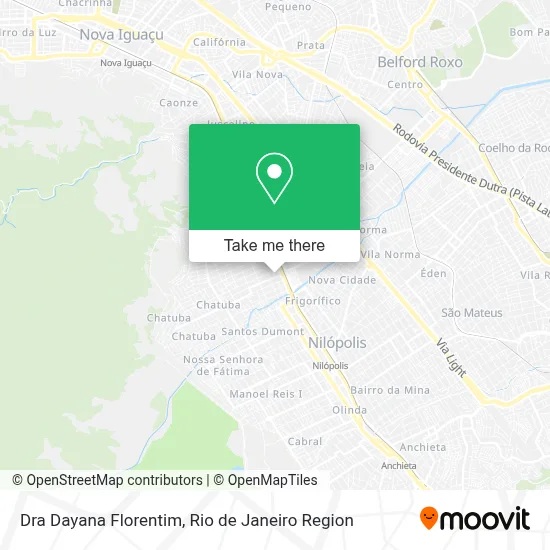 Dra Dayana Florentim map