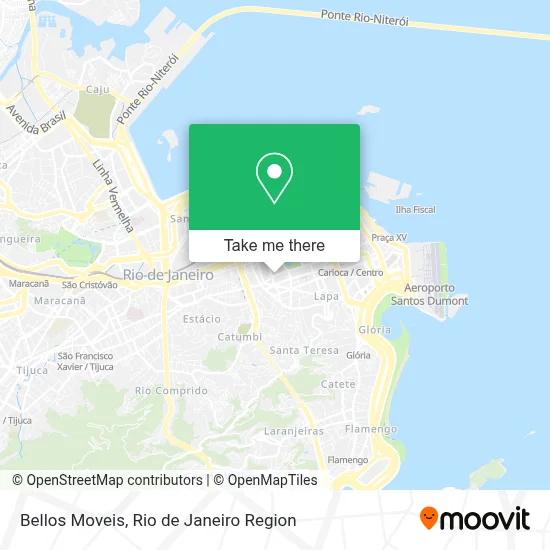 Bellos Moveis map