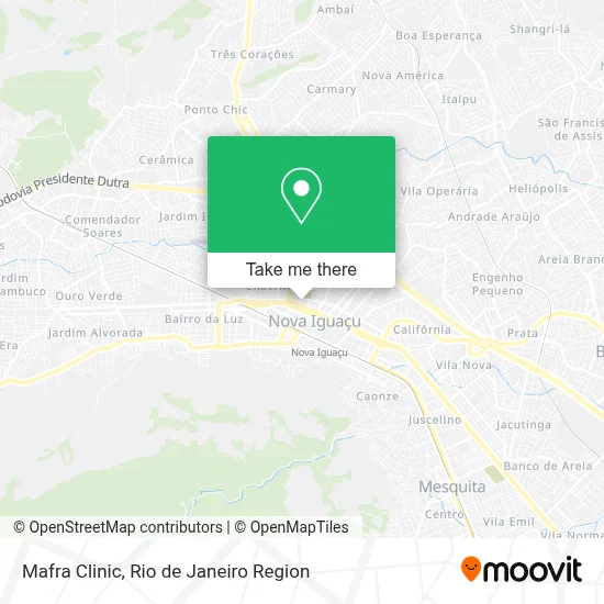 Mafra Clinic map