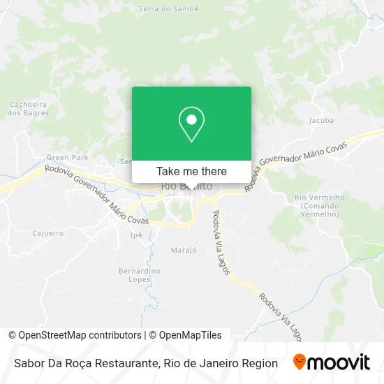 Sabor Da Roça Restaurante map