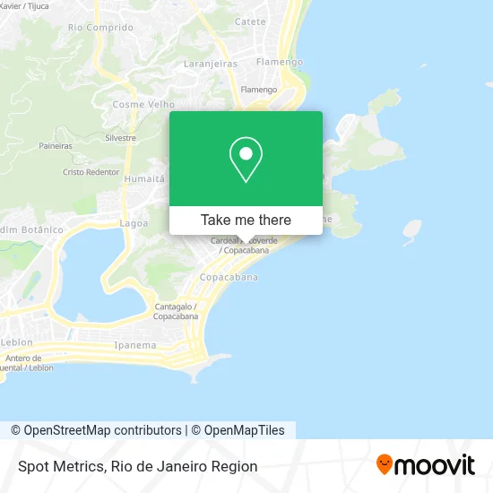 Spot Metrics map