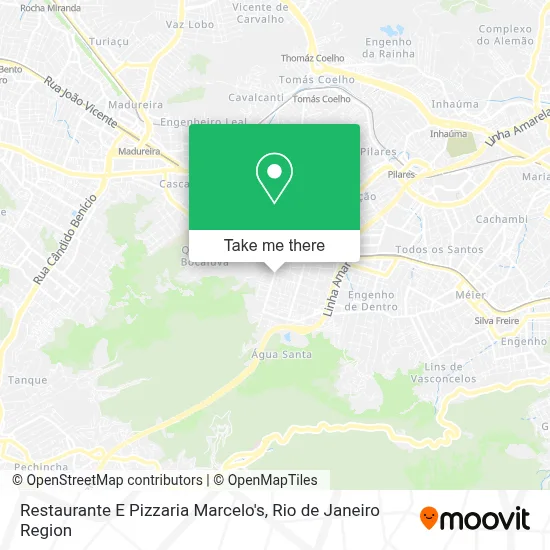 Restaurante E Pizzaria Marcelo's map