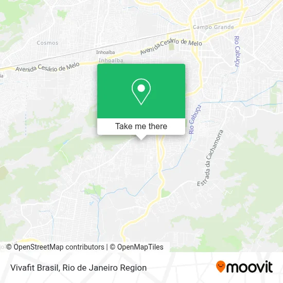 Vivafit Brasil map