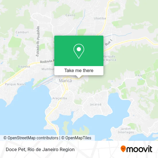 Doce Pet map