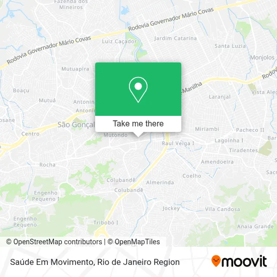 Saúde Em Movimento map