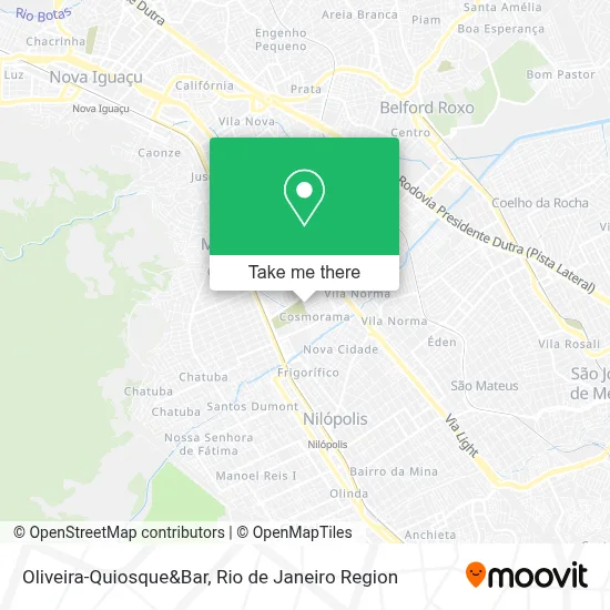 Oliveira-Quiosque&Bar map