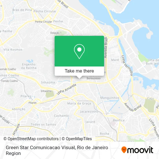 Green Star Comunicacao Visual map