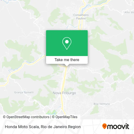 Honda Moto Scala map