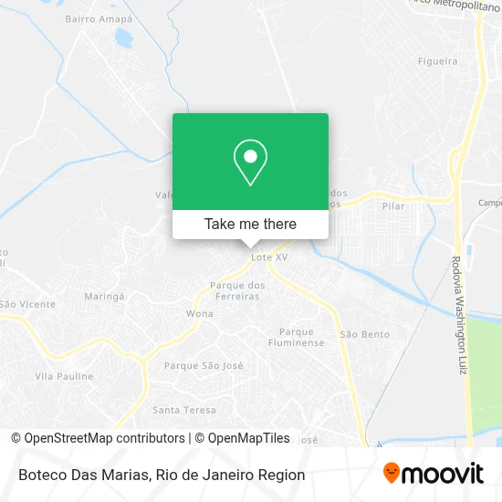 Boteco Das Marias map