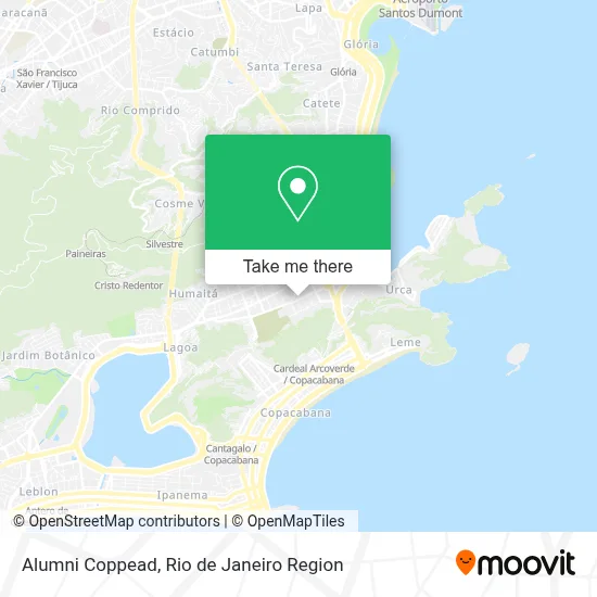 Alumni Coppead map